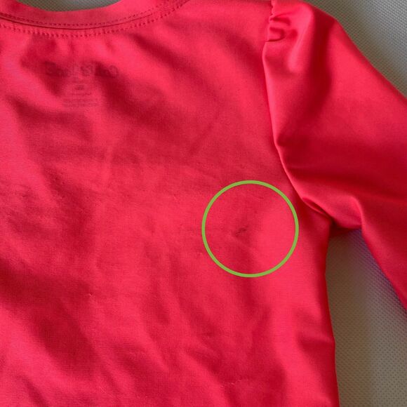 Cat & Jack Rashguard Swim Shirt Toddler Girl 2T Pink Unicorn Long Sleeve Beach - Picture 6 of 10